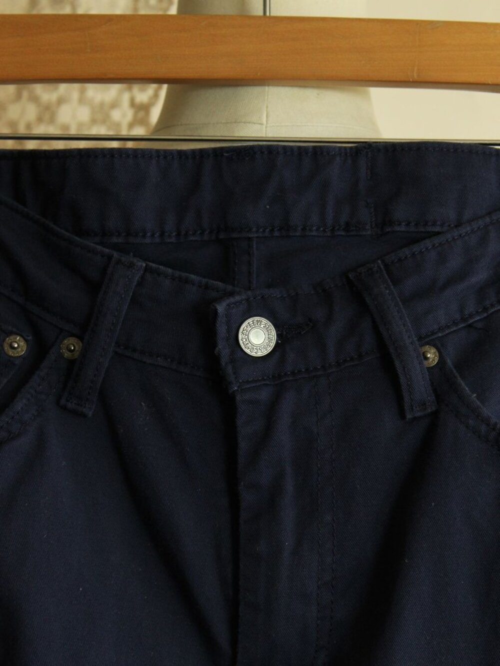 Levis Mens 511 Jeans, Navy Blue, 32W 32L, Slim - Picture 5 of 15